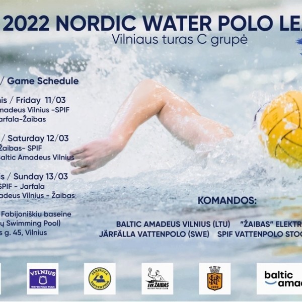 Acquisition of sports equipment for conducting water polo competitions in Fabijoniškės pool
