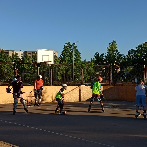 Popularization of roller hockey in Vilnius