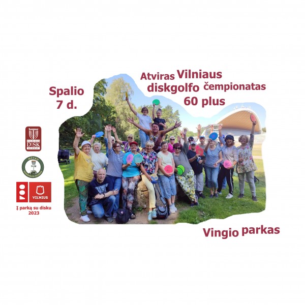 ATVIRAS VILNIAUS ČEMPIONATAS 60 PLIUS 2023